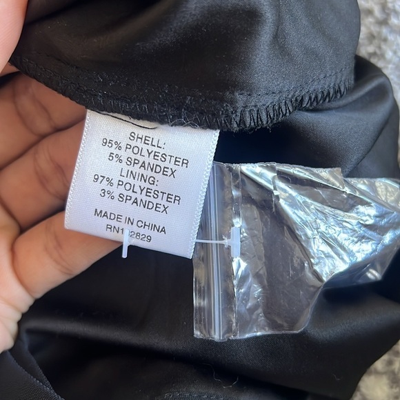 Lovers + Friends Joy Black Stretch Glitter Gold Star Dot Dress NEW WITH TAG - Picture 6 of 9